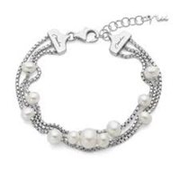 Bracciale Miluna Donna in Argento Perla PBR3843
